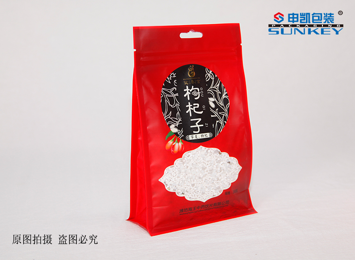 八边封米兰（中国）袋 自立拉链袋